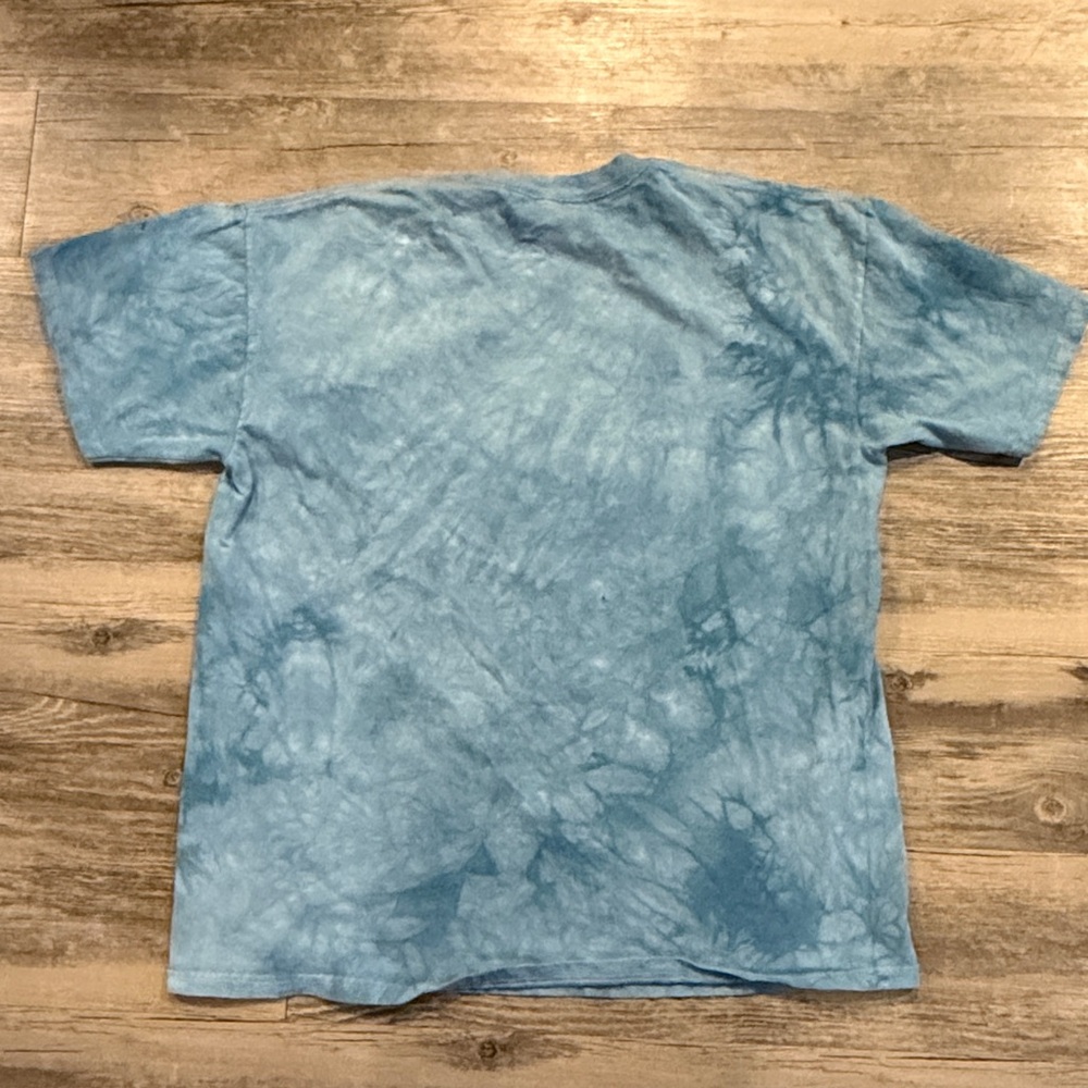 The Mountain Light Blue Cotton Tee - Picture 3 of 4
